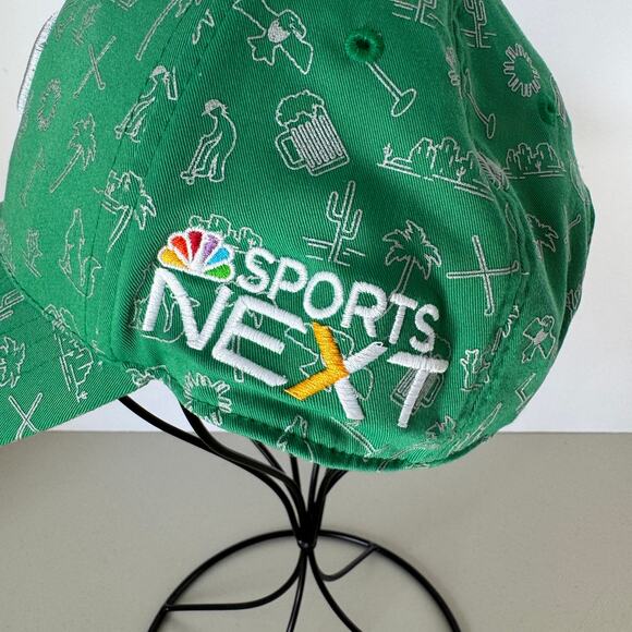 PUMA Cap Adjustable Green Golf Hat 110 NBC Sports NEXT Green PGA Tour - Picture 7 of 12